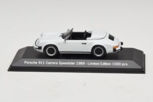 Porsche 911 G-Series Carrera Speedster Blanco Edición Limitada Minichamps 1:43 MAP02002608 Metal
