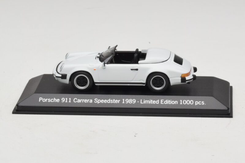 Porsche 911 G-Series Carrera Speedster Blanco Edición Limitada Minichamps 1:43 MAP02002608 Metal