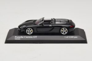 Porsche Carrera GT Negro Minichamps 1:43 430060230 Metal
