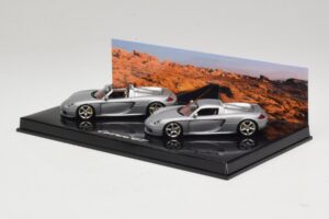 Porsche Carrera GT Spider & Coupé Set Plata Minichamps 1:43 WAP02010314 Metal - imagen 3 de 5