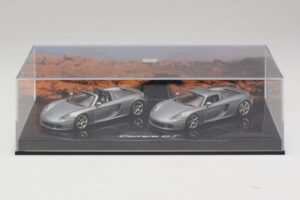 Porsche Carrera GT Spider & Coupé Set Plata Minichamps 1:43 WAP02010314 Metal - imagen 4 de 5