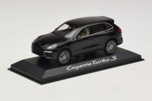 Porsche Cayenne 958 Turbo S Negro Minichamps 1:43 WAP0200220E Metal - imagen 2 de 5