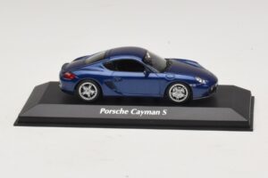 Porsche Cayman S 987 Azul Metalizado Maxichamps 1:43 940065621 Metal