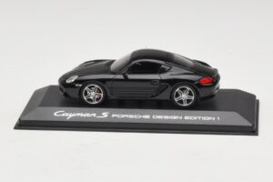 Porsche Cayman S 987 Porsche Design Edition 1 Negro Minichamps 1:43 400065622 Metal