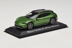 Porsche Taycan Turbo S Cross Turismo Verde Minichamps 1:43 WAP0207830M003 Metal - imagen 2 de 5