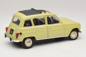 Renault 4L Amarillo Solido 1:18 8062 Metal - imagen 2 de 7
