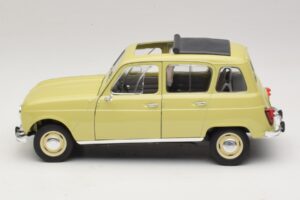Renault 4L Amarillo Solido 1:18 8062 Metal - imagen 3 de 7
