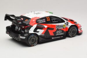 Toyota GR Yaris Rally1 #33 E. Evans / S. Martin Rally Monte Carlo 2026 IXO 1:18 18RMC269B Metal - imagen 2 de 6