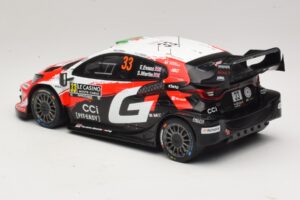 Toyota GR Yaris Rally1 #33 E. Evans / S. Martin Rally Monte Carlo 2026 IXO 1:18 18RMC269B Metal - imagen 5 de 6