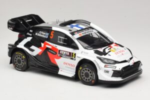 Toyota GR Yaris Rally1 #5 S. Pajari / E. Malkonen Rally Kenya 2025 IXO 1:18 18RMC246 Metal - imagen 4 de 6