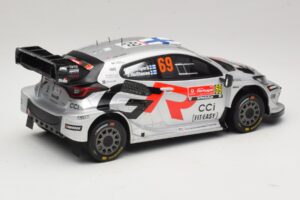 Toyota GR Yaris Rally1 #69 K. Rovanpera / J. Halttunen Rally Portugal 2025 IXO 1:18 18RMC250B Metal - imagen 2 de 6