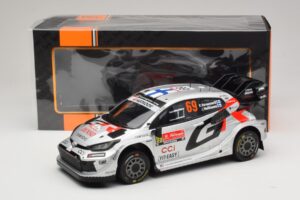 Toyota GR Yaris Rally1 #69 K. Rovanpera / J. Halttunen Rally Portugal 2025 IXO 1:18 18RMC250B Metal - imagen 6 de 6