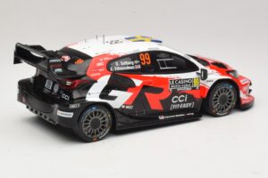 Toyota GR Yaris Rally1 #99 O. Solberg / E. Edmondson Rally Monte Carlo Winner 2026 IXO 1:18 18RMC269A Metal - imagen 2 de 6