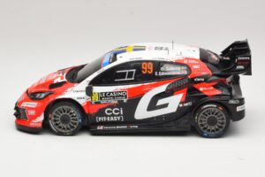 Toyota GR Yaris Rally1 #99 O. Solberg / E. Edmondson Rally Monte Carlo Winner 2026 IXO 1:18 18RMC269A Metal - imagen 3 de 6