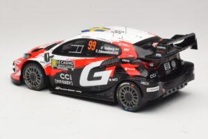 Toyota GR Yaris Rally1 #99 O. Solberg / E. Edmondson Rally Monte Carlo Winner 2026 IXO 1:18 18RMC269A Metal - imagen 5 de 6