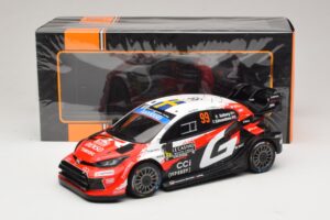 Toyota GR Yaris Rally1 #99 O. Solberg / E. Edmondson Rally Monte Carlo Winner 2026 IXO 1:18 18RMC269A Metal - imagen 6 de 6