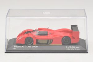 Toyota GT-One TS020 Street Rojo Minichamps 1:43 433991603 Metal - imagen 4 de 5