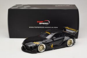 Toyota Supra GR A90 Pandem V1.0 Negro TopSpeed 1:18 TS0307 Resina - imagen 6 de 6