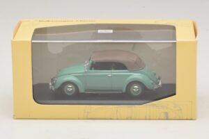 Volkswagen 1200 Descapotable Capota Blanda Verde Minichamps 1:43 430052042 Metal - imagen 5 de 5