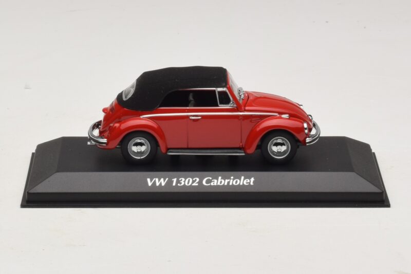 Volkswagen 1302 Descapotable Rojo Maxichamps 1:43 940055031 Metal