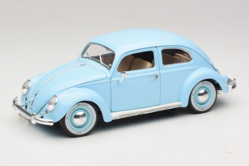 Volkswagen Escarabajo Azul Bburago 1:18 3381 Metal