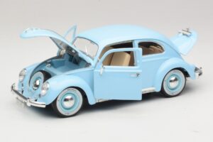 Volkswagen Escarabajo Azul Bburago 1:18 3381 Metal - imagen 2 de 8
