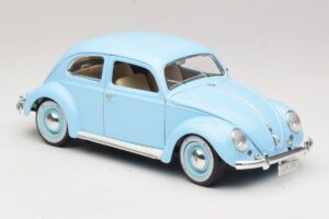 Volkswagen Escarabajo Azul Bburago 1:18 3381 Metal - imagen 6 de 8