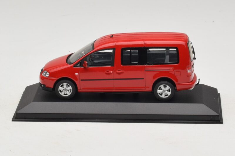 Volkswagen Caddy 2K Bus Rojo Minichamps 1:43 CADDY009 Metal