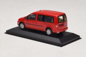 Volkswagen Caddy 2K Bus Rojo Minichamps 1:43 CADDY009 Metal - imagen 3 de 5