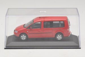 Volkswagen Caddy 2K Bus Rojo Minichamps 1:43 CADDY009 Metal - imagen 4 de 5