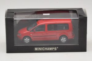 Volkswagen Caddy 2K Bus Rojo Minichamps 1:43 CADDY009 Metal - imagen 5 de 5