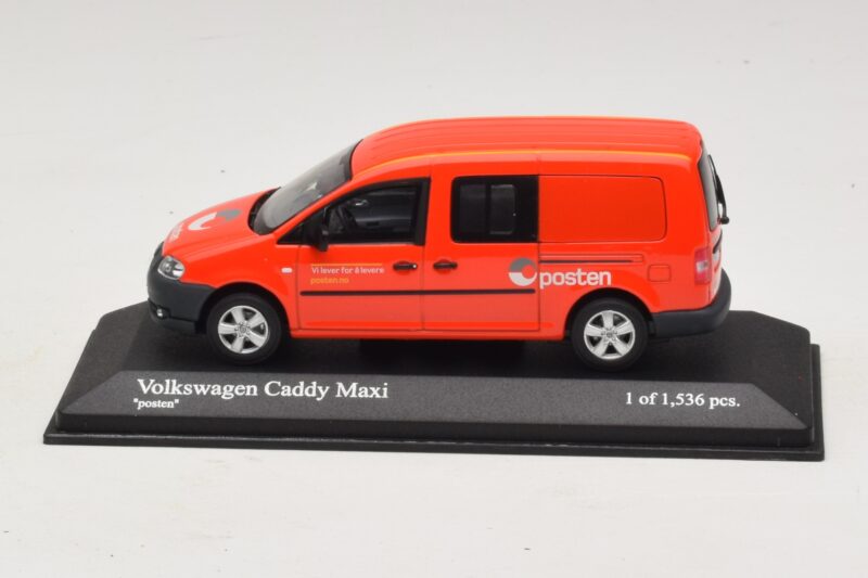 Volkswagen Caddy Maxi Mk3 Norway Post Minichamps 1:43 403057005 Metal