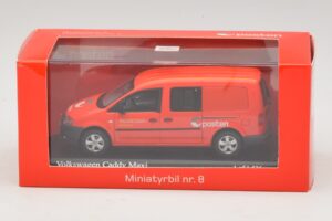 Volkswagen Caddy Maxi Mk3 Norway Post Minichamps 1:43 403057005 Metal - imagen 5 de 5