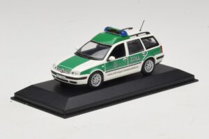 Volkswagen Golf Mk4 Variant Polizei Minichamps 1:43 430056090 Metal - imagen 2 de 5