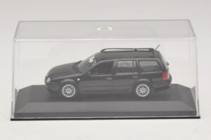 Volkswagen Golf Mk4 Variant Sport Highline BBS Edition Negro Minichamps 1:43 GOLF008 Metal - imagen 4 de 5