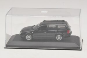 Volkswagen Golf Mk4 Variant Sport Highline BBS Edition Negro Caja De Reemplazo Minichamps 1:43 GOLF008-R1 Metal - imagen 4 de 5