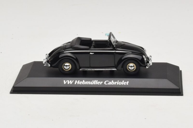 Volkswagen Hebmuller Descapotable Negro Maxichamps 1:43 940052130 Metal