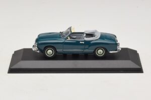 Volkswagen Karmann Ghia Descapotable Azul Oscuro Minichamps 1:43 GHIA001 Metal