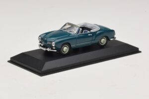 Volkswagen Karmann Ghia Descapotable Azul Oscuro Minichamps 1:43 GHIA001 Metal - imagen 2 de 5