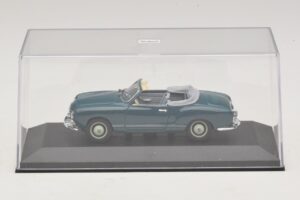 Volkswagen Karmann Ghia Descapotable Azul Oscuro Minichamps 1:43 GHIA001 Metal - imagen 4 de 5