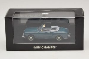 Volkswagen Karmann Ghia Descapotable Azul Oscuro Minichamps 1:43 GHIA001 Metal - imagen 5 de 5