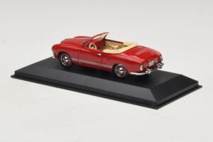 Volkswagen Karmann Ghia Descapotable Rojo Oscuro Minichamps 1:43 5032 Metal - imagen 3 de 5