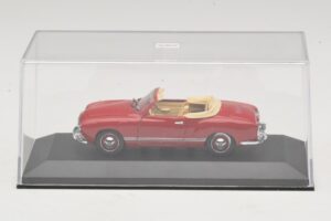Volkswagen Karmann Ghia Descapotable Rojo Oscuro Minichamps 1:43 5032 Metal - imagen 4 de 5