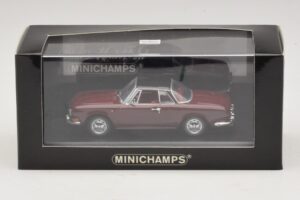 Volkswagen Karmann Ghia Rojo Con Techo Negro Minichamps 1:43 GHIA002 Metal - imagen 5 de 5