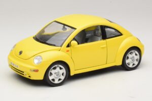 Volkswagen New Beetle A4 Amarillo Bburago 1:18 3302 Metal