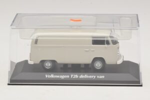 Volkswagen T2b Furgoneta De Reparto Gris Maxichamps 1:43 940053060 Metal - imagen 4 de 5